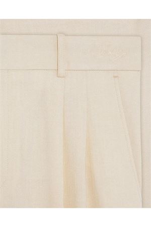 Off-White 2-Pleat Golfer Trousers DROLE DE MONSIEUR | KBP165VI029OW